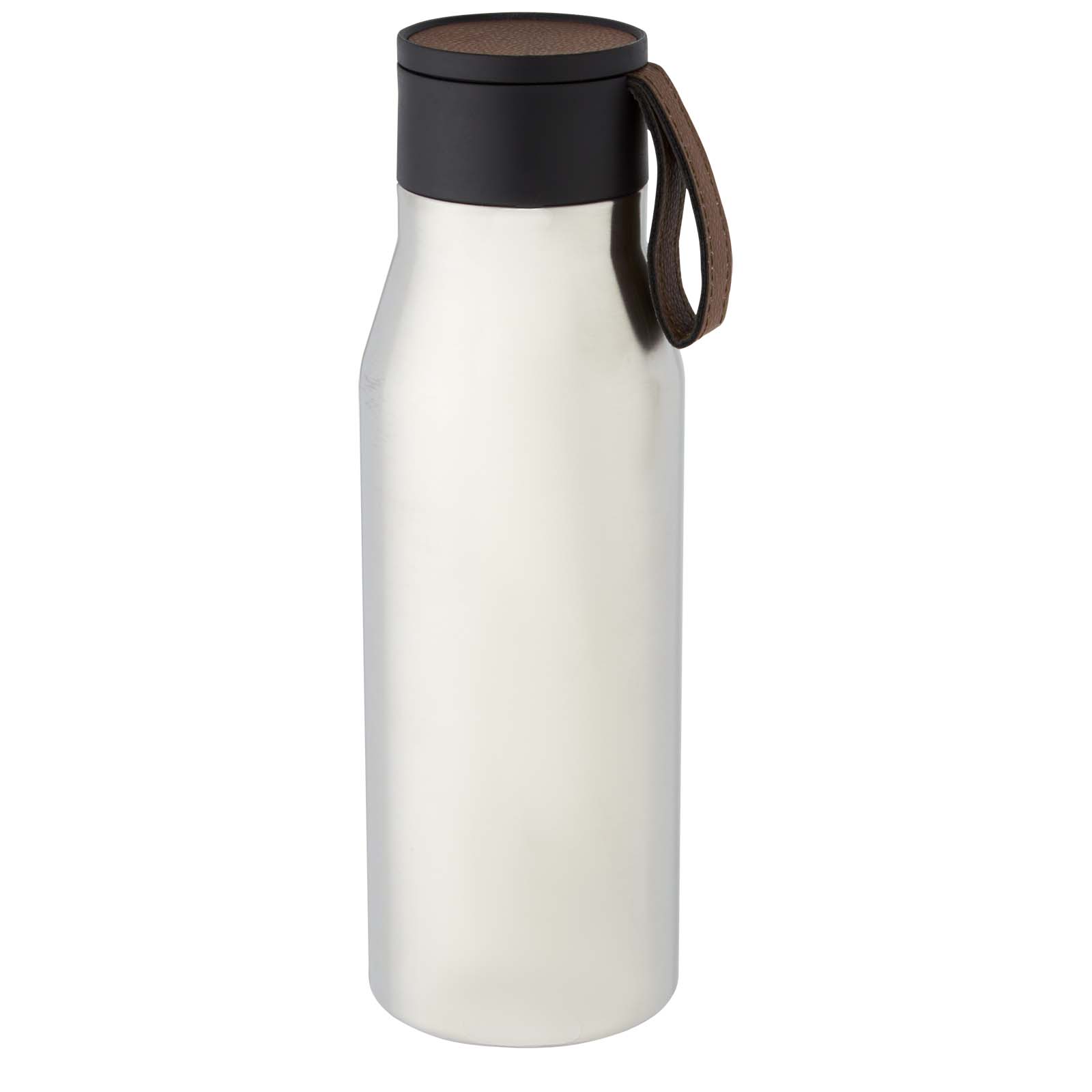 Ljungan 500 ml Kupfer-Vakuum Isolierflasche mit PU Kunststoffband und Deckel Ljungan 500 ml Kupfer-Vakuum Isolierflasche mit PU Kunststoffband und Deckel