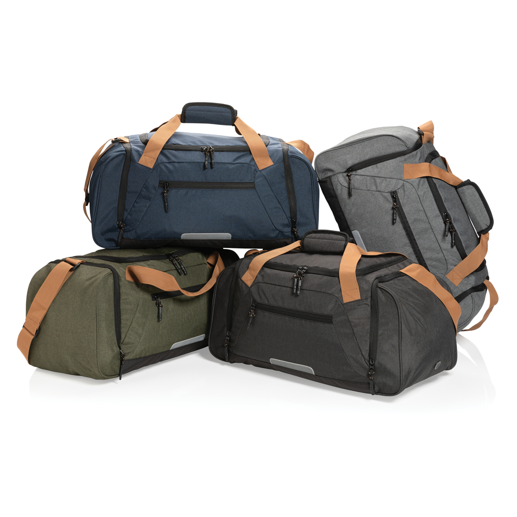 XD Collection Impact AWARE Wochenendtasche aus recyceltem PET-Polyester, bedruckbar