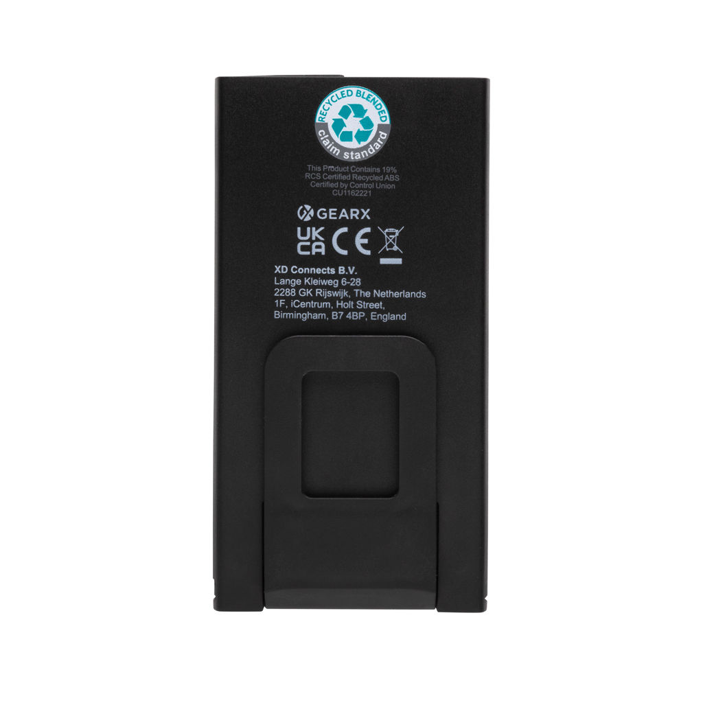 Gear X USB-Arbeitsleuchte 260 Lumen COB aus RCS-recyceltem ABS Gear X USB-Arbeitsleuchte 260 Lumen COB aus RCS-recyceltem ABS