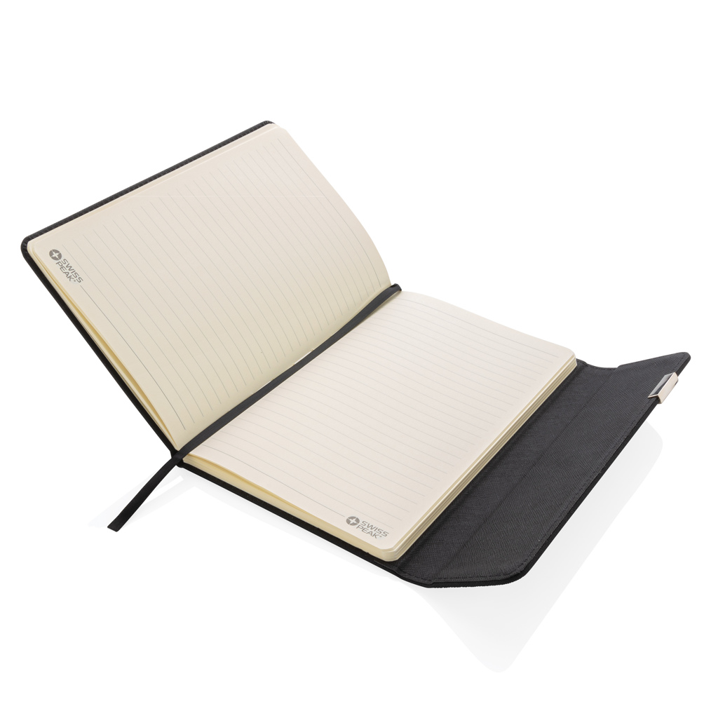 Swiss Peak Deluxe A5 Notizbuch mit Stift (Set, PU-Cover) Swiss Peak Deluxe A5 Notizbuch mit Stift (Set, PU-Cover)