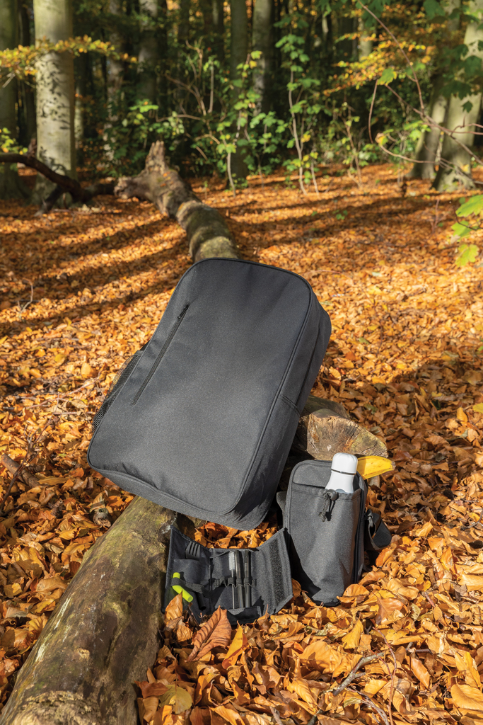 Tierra Kühl-Rucksack XD Collection – 12 Dosen, bedruckbar bis 150 × 200 mm