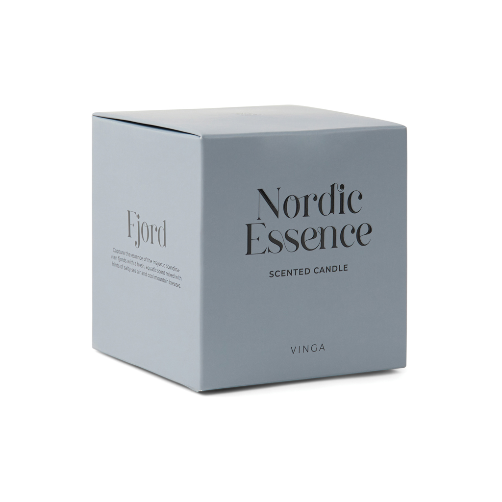 Vinga Nordic Essence Duftkerze klein – Sojawachs im Glas