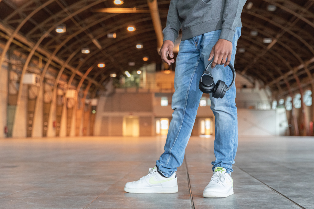Urban Vitamin Palo Alto Bluetooth-Kopfhörer aus RCS-recyceltem ABS