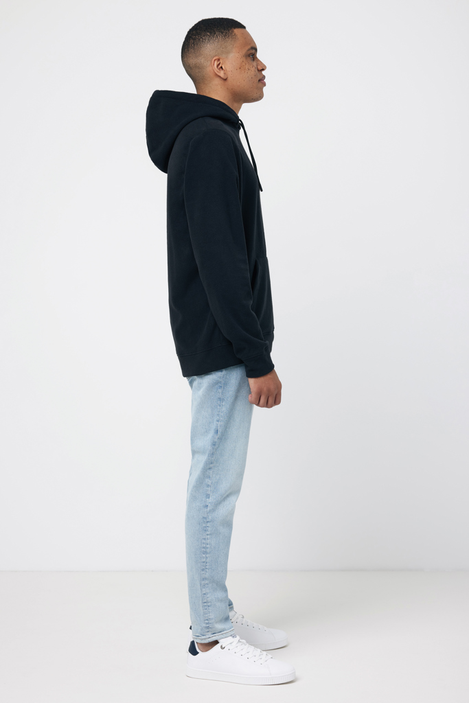 iqoniq Trivor Unisex-Mikrofleece-Hoodie aus 100% recyceltem Polyester, mit Stickerei oder Aufnäher veredelbar