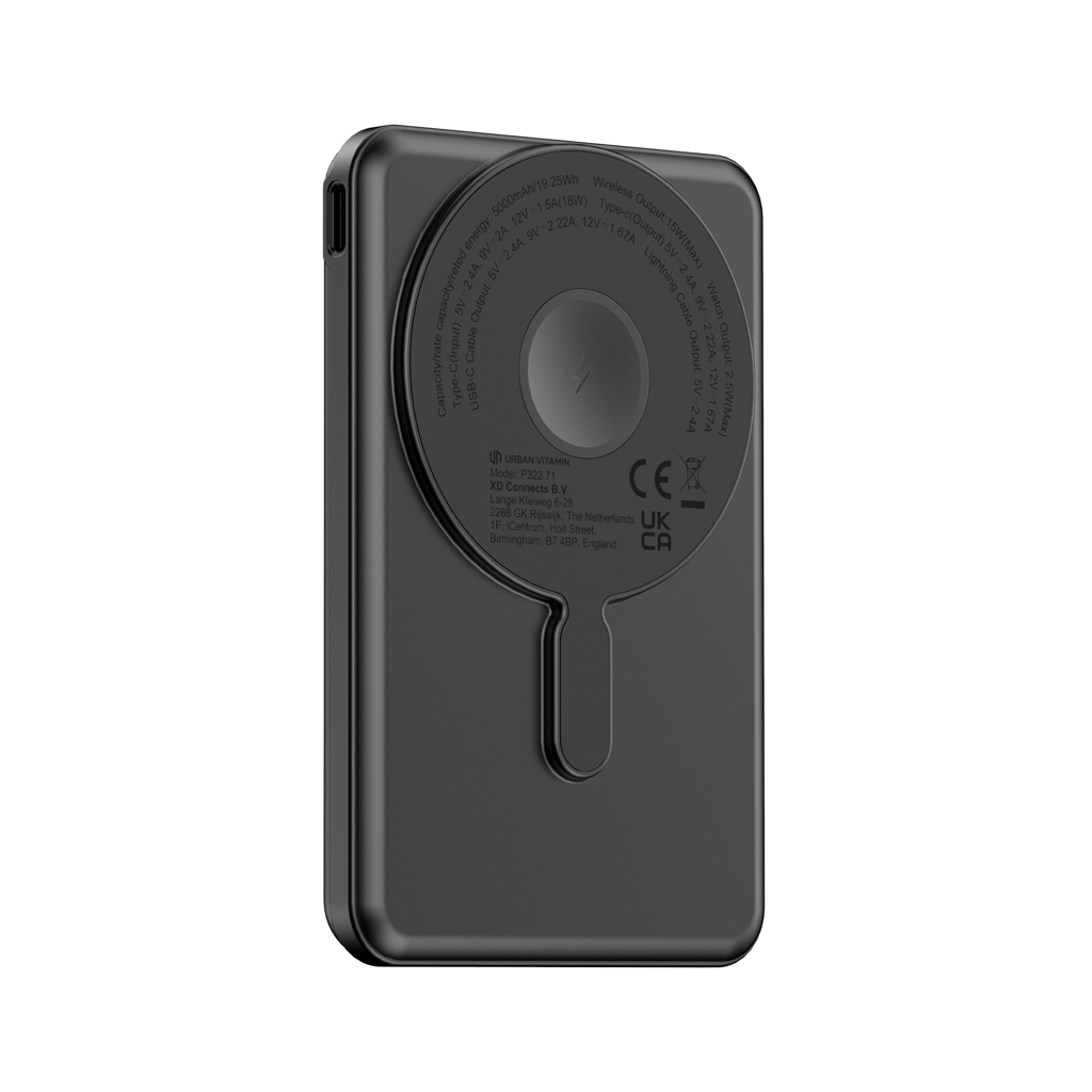 Urban Vitamin Redwood 5-in-1 Powerbank 5.000 mAh mit MagSafe und 20 W PD