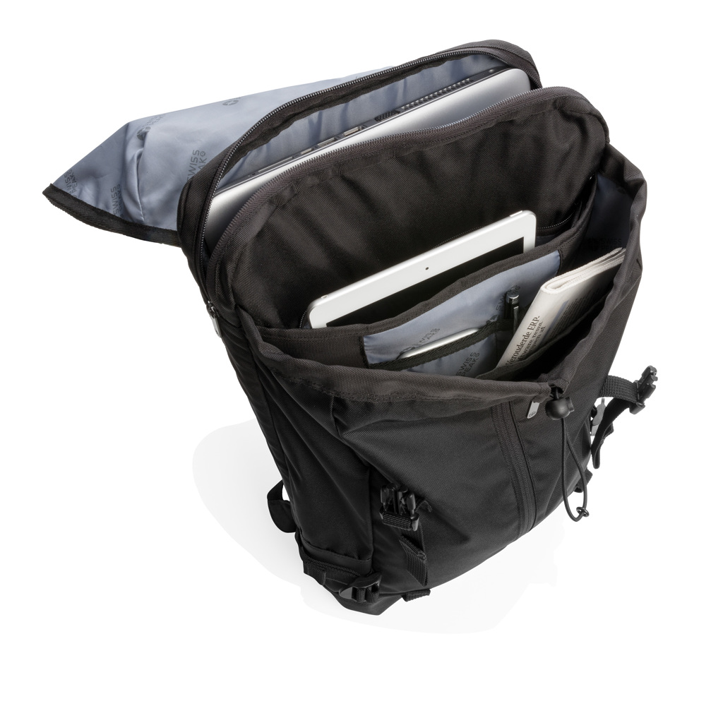 Swiss Peak 17 Zoll Laptop Rucksack P762 PVC-frei, BSCI