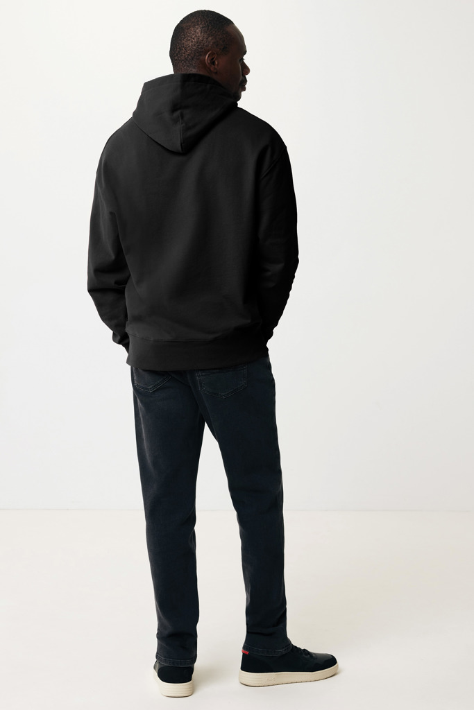 iqoniq Yoho Relax-Hoodie 340 g/m² aus 50 % recycelter & 50 % Bio-Baumwolle, bestickbar & bedruckbar