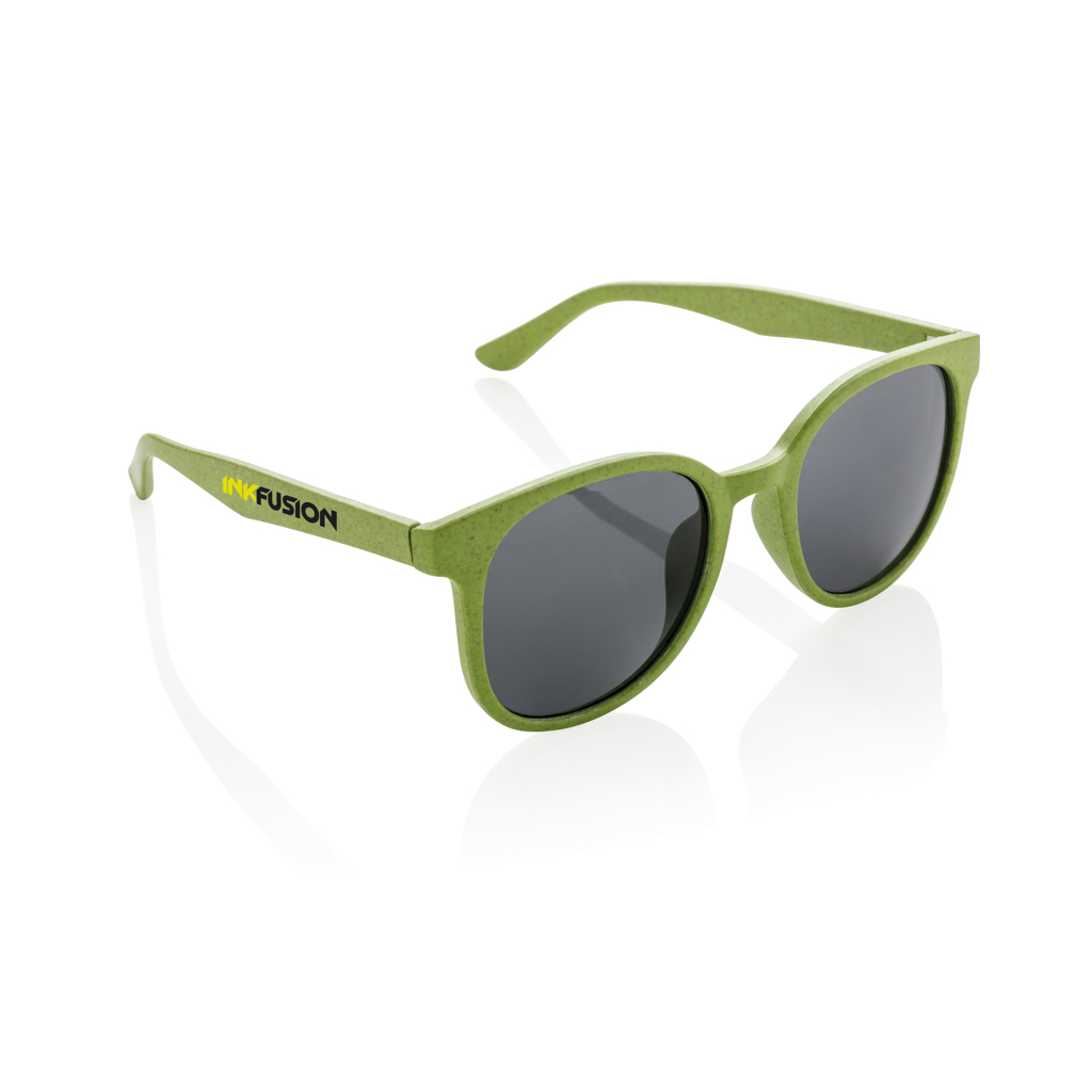 Weizenstroh-Sonnenbrille XD Collection mit UV400-Schutz, bedruckbar Weizenstroh-Sonnenbrille XD Collection mit UV400-Schutz, bedruckbar