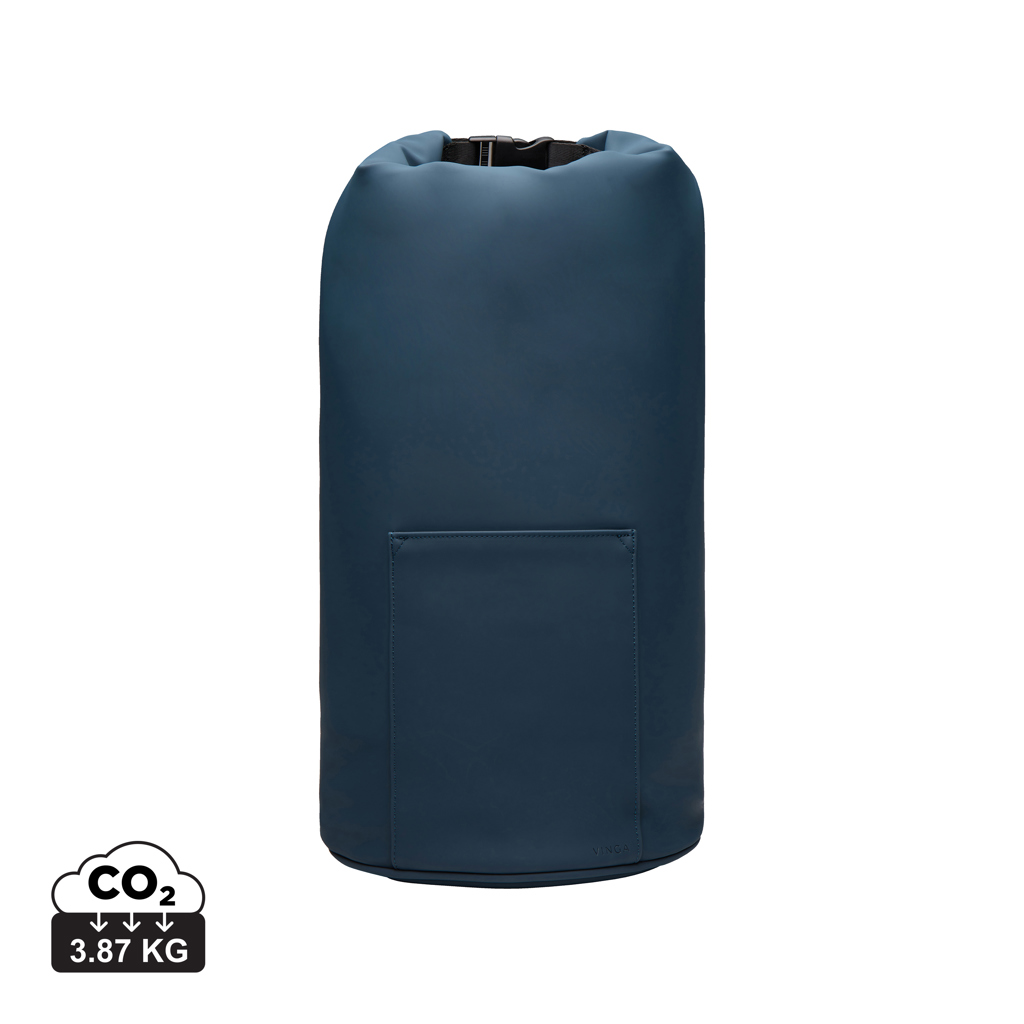 VINGA Baltimore RCS Roll-Top Kühltasche, 23 % Recycling-Polyester, bedruckbar VINGA Baltimore RCS Roll-Top Kühltasche, 23 % Recycling-Polyester, bedruckbar