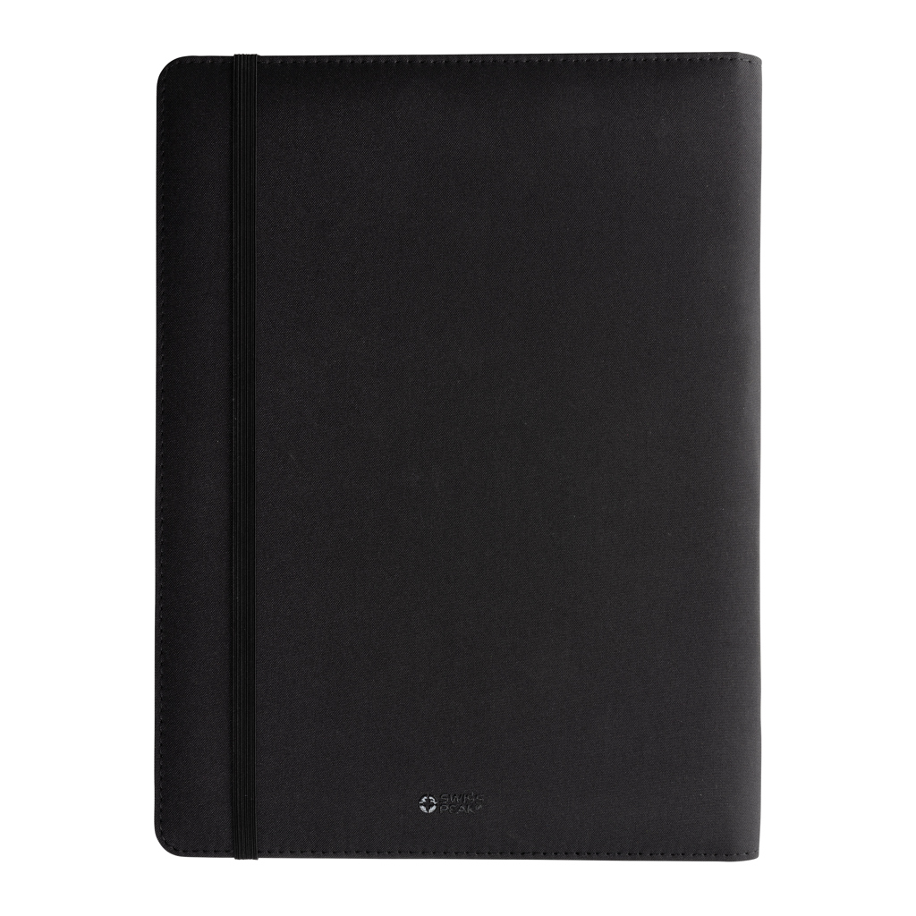 Swiss Peak Script AWARE A4-Portfolio aus recyceltem rPET mit FSC-Notizblock Swiss Peak Script AWARE A4-Portfolio aus recyceltem rPET mit FSC-Notizblock
