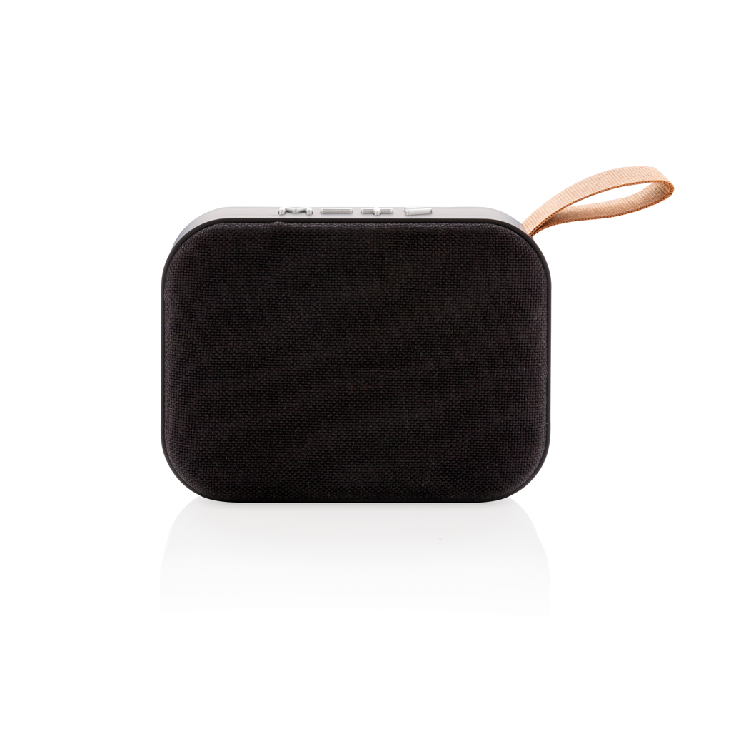 XD Collection Bluetooth-Lautsprecher 3W mit Stoffbezug, bedruckbar