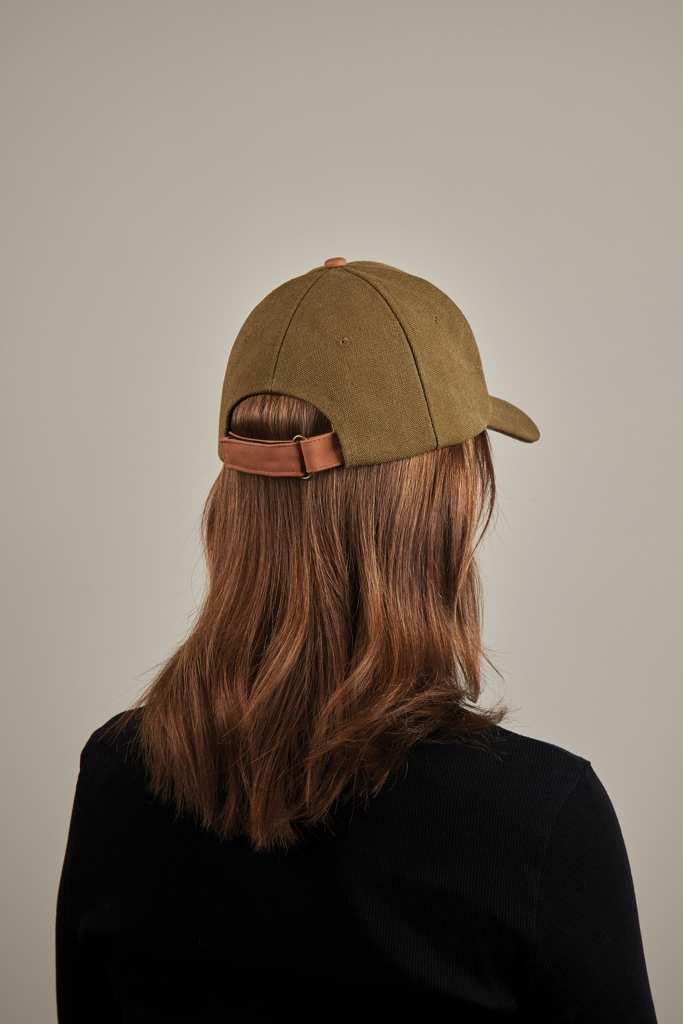 VINGA Bosler AWARE Canvas-Cap aus recycelter Baumwolle, bedruckbar