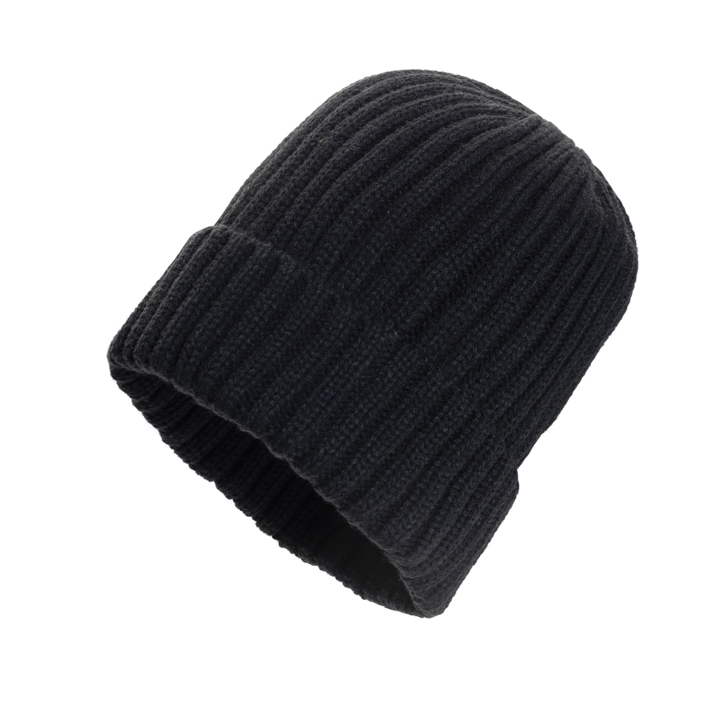 Kennedi AWARE™ Polylana® Beanie aus recyceltem Acryl mit Stickerei