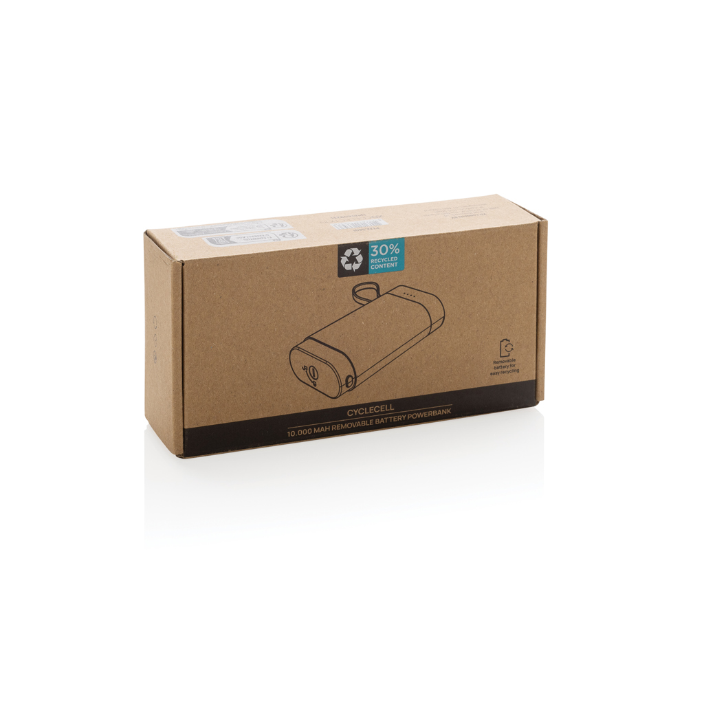 CycleCell Powerbank 10.000mah Recycle-Ready – Perfektes Event-Giveaway CycleCell Powerbank 10.000mah Recycle-Ready – Perfektes Event-Giveaway