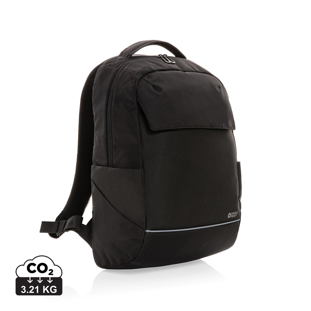 Swiss Peak Brooke AWARE™ Laptop-Rucksack 15,6 Zoll aus rPET Swiss Peak Brooke AWARE™ Laptop-Rucksack 15,6 Zoll aus rPET