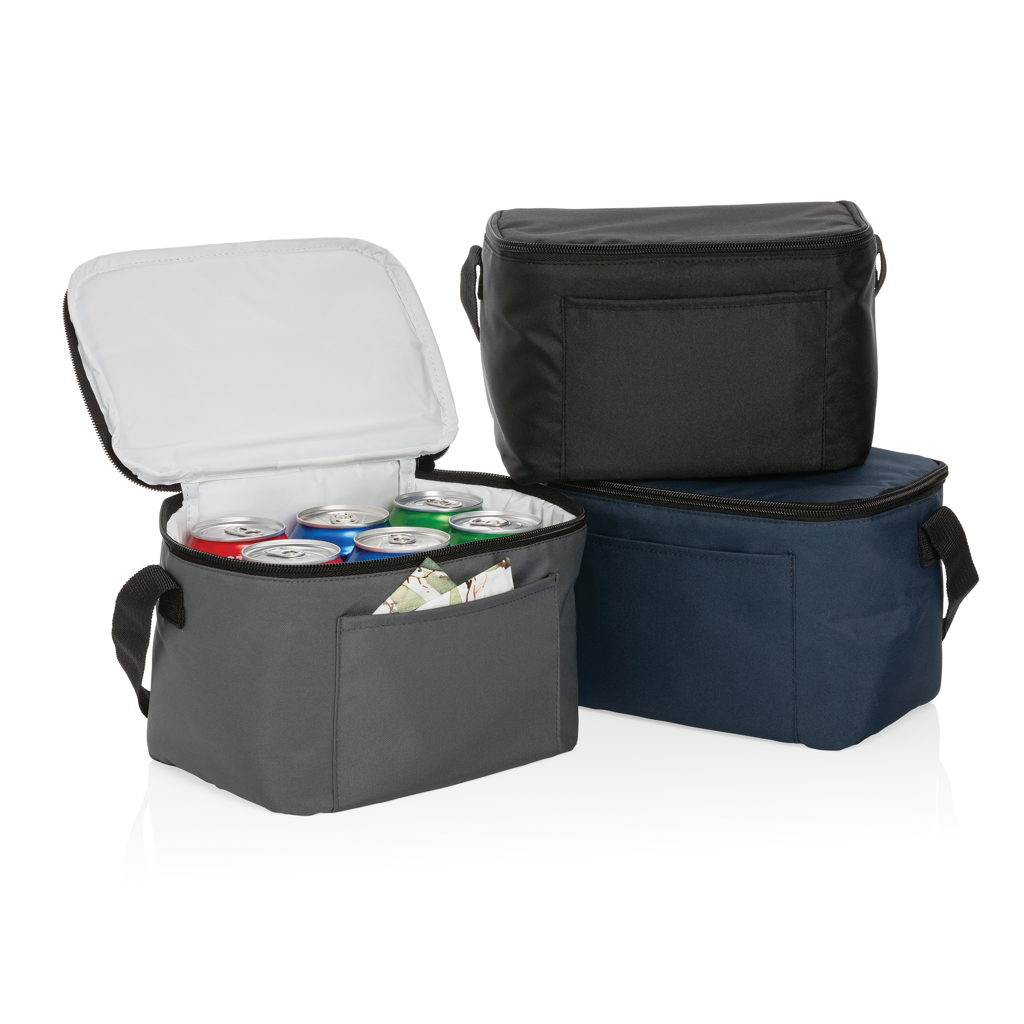 XD Collection Impact AWARE Kühltasche aus rPET für 6 Dosen, bedruckbar XD Collection Impact AWARE Kühltasche aus rPET für 6 Dosen, bedruckbar