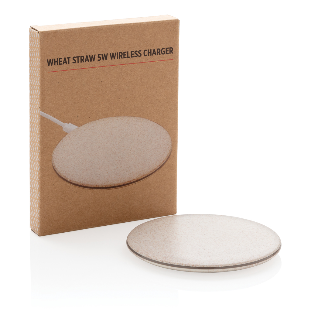 Wireless Charger Weizenstroh 5W – XD Collection Wireless Charger Weizenstroh 5W – XD Collection