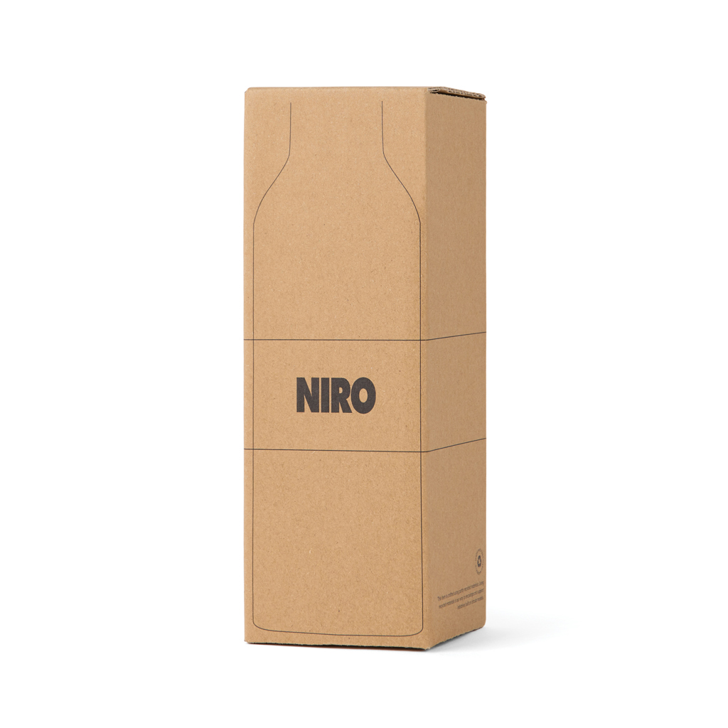 VINGA Niro Thermosflasche 500 ml aus RCS-recyceltem Edelstahl mit Logo VINGA Niro Thermosflasche 500 ml aus RCS-recyceltem Edelstahl mit Logo