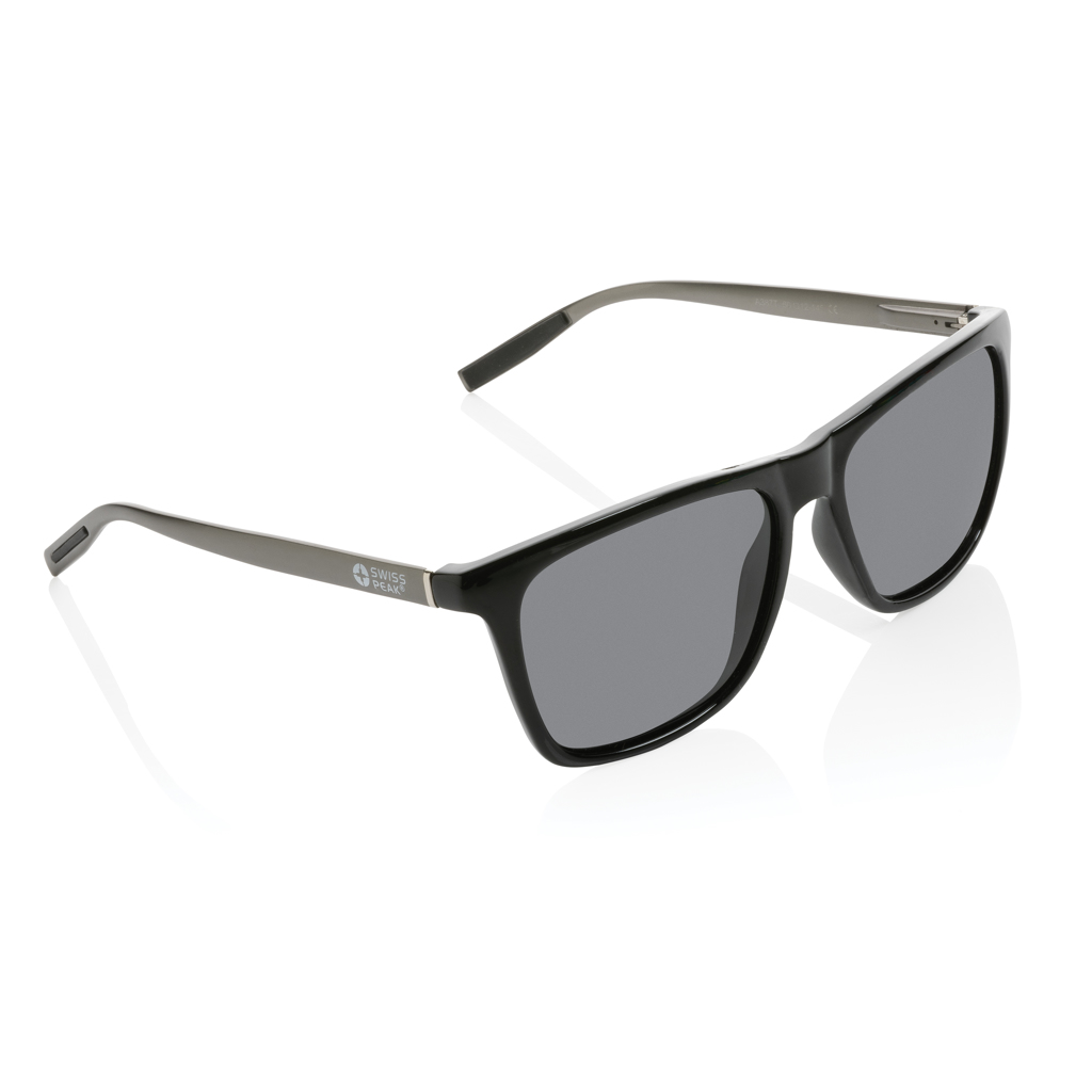 Swiss Peak polarisierte Sonnenbrille aus recyceltem PC (RCS) Swiss Peak polarisierte Sonnenbrille aus recyceltem PC (RCS)
