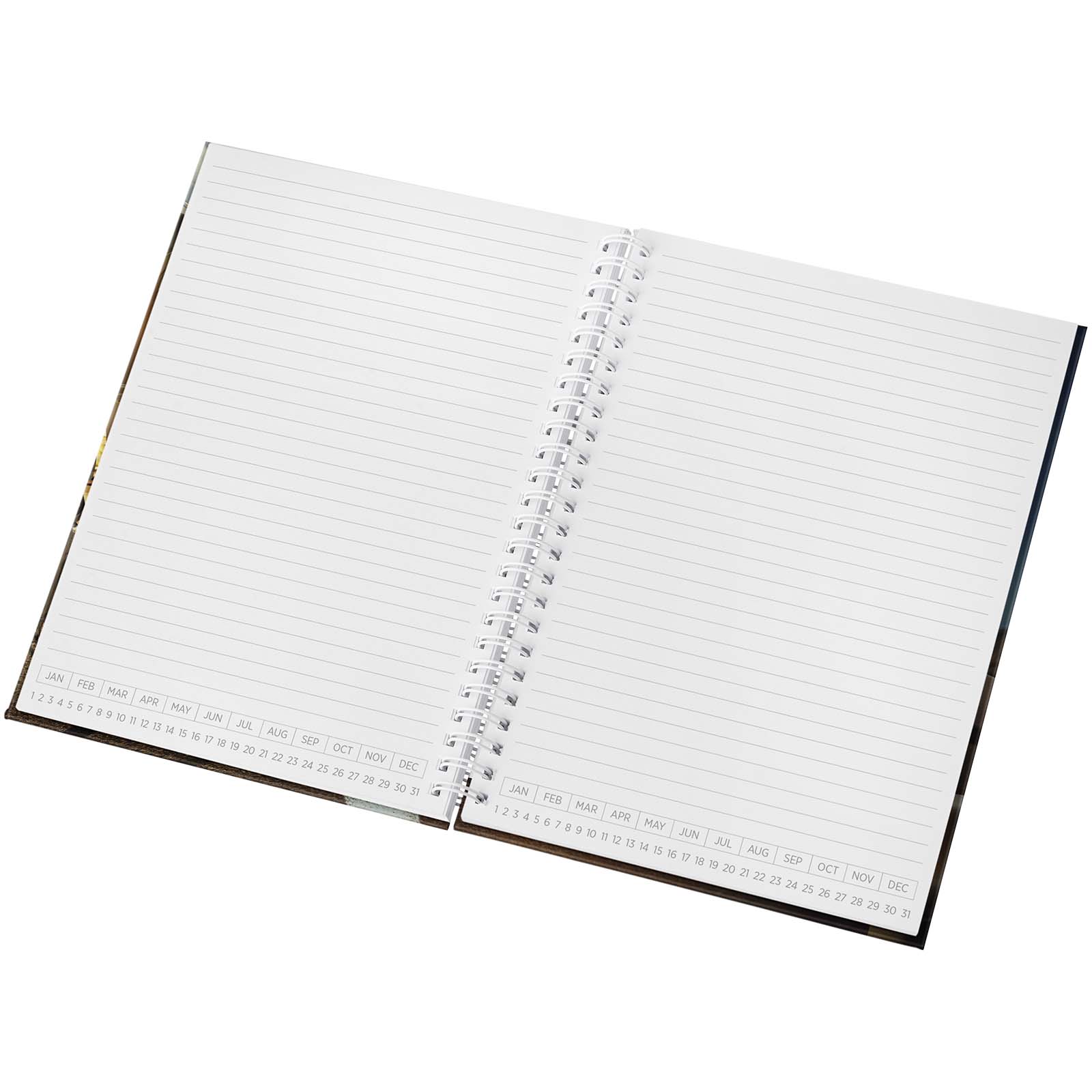 Desk-Mate® A5 Hardcover Tagebuch, undatiert