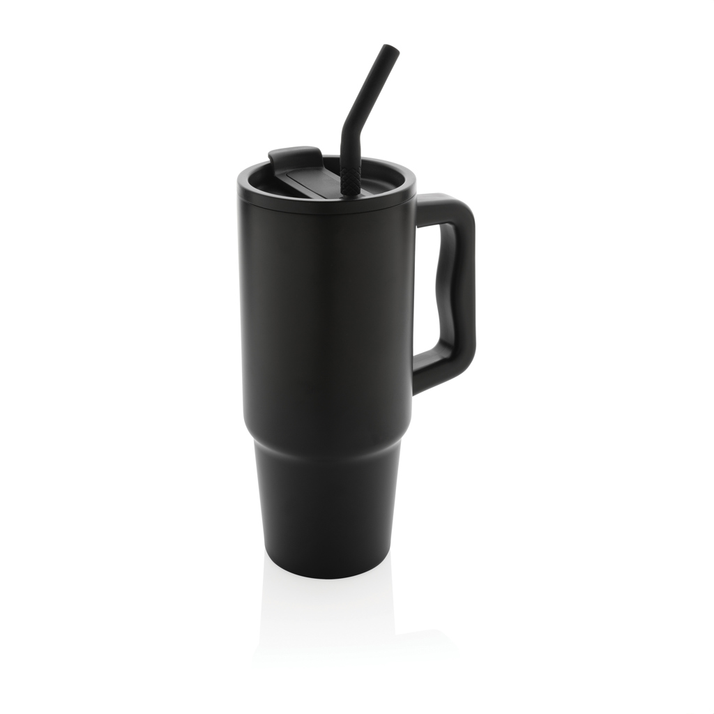XD Collection Embrace Deluxe Thermobecher 900 ml aus RCS-recyceltem Edelstahl, gravur- und druckfähig