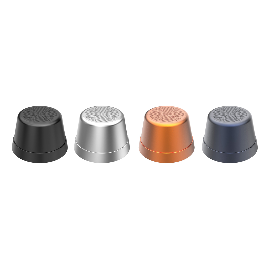 Nivio Magnet-Bluetooth-Speaker 5W aus RCS-recyceltem Aluminium – XD Xclusive Nivio Magnet-Bluetooth-Speaker 5W aus RCS-recyceltem Aluminium – XD Xclusive