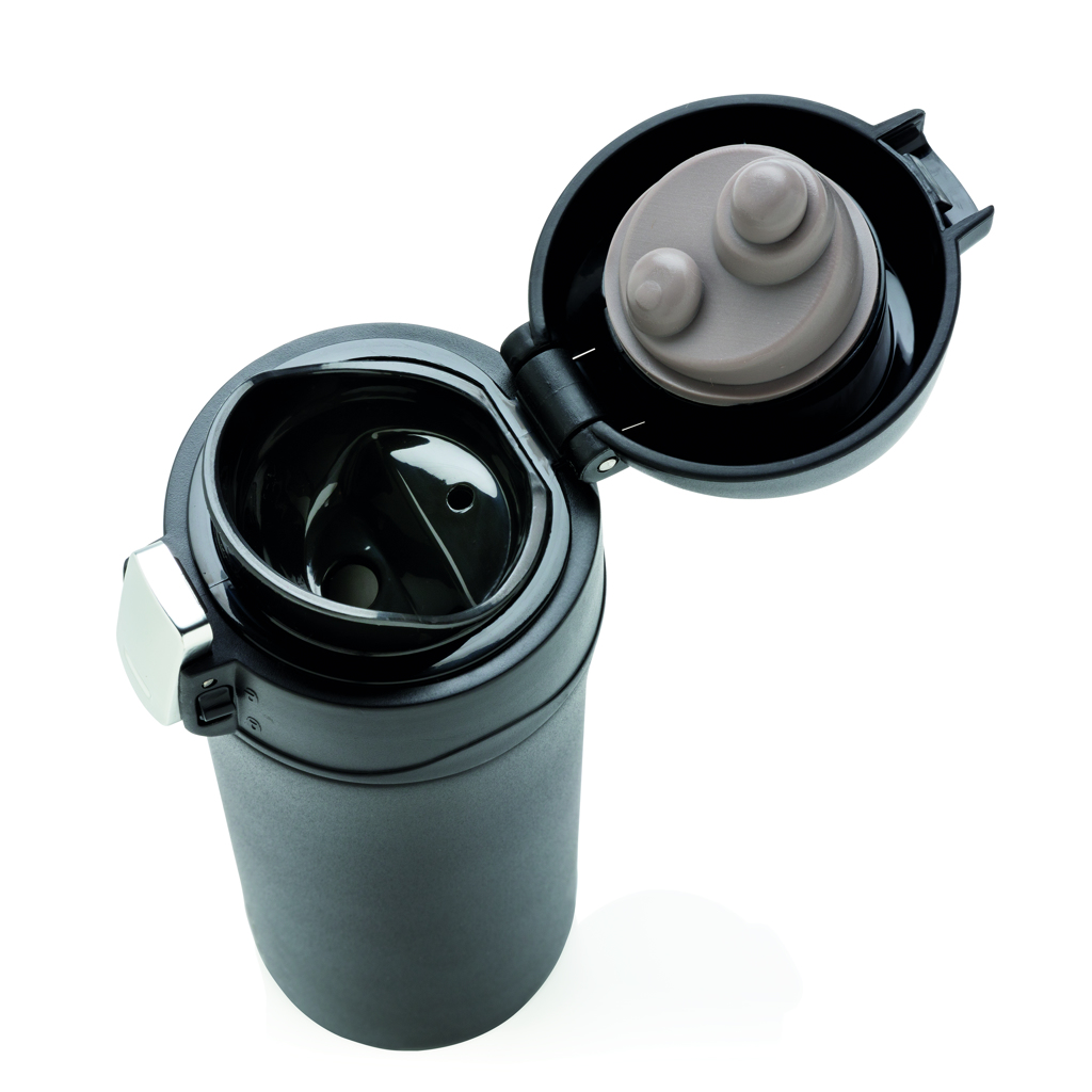 Swiss Peak Elite Vakuum-Becher 300 ml mit Kupfer-Isolierung, schwarz, bedruckbar Swiss Peak Elite Vakuum-Becher 300 ml mit Kupfer-Isolierung, schwarz, bedruckbar