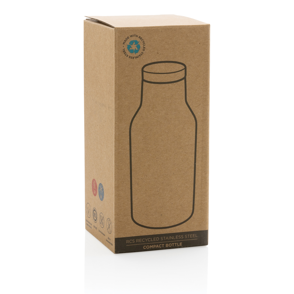 XD Collection RCS Edelstahl Kompakt-Trinkflasche 300 ml, doppelwandig
