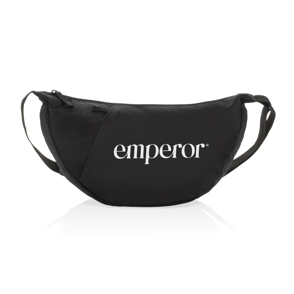Crescent XL AWARE RPET Crossbody Sling Tasche bedruckbar