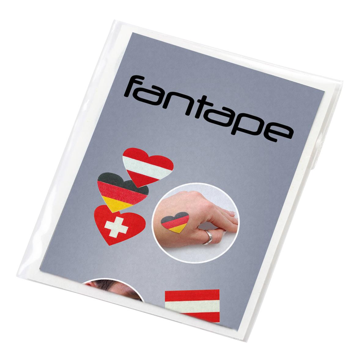 Fantape "Herz", 4er-Set – DET1 Fantape "Herz", 4er-Set