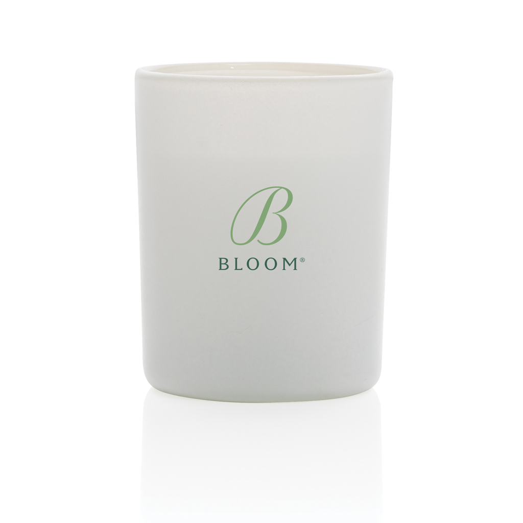 Ukiyo Duftkerze Jasmin im Glas mit Logo bedrucken Ukiyo Duftkerze Jasmin im Glas mit Logo bedrucken