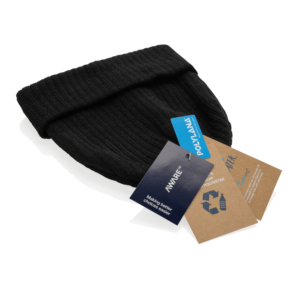 XD Collection Pryor AWARE Polylana Beanie mit Bündchen, bestickbar XD Collection Pryor AWARE Polylana Beanie mit Bündchen, bestickbar