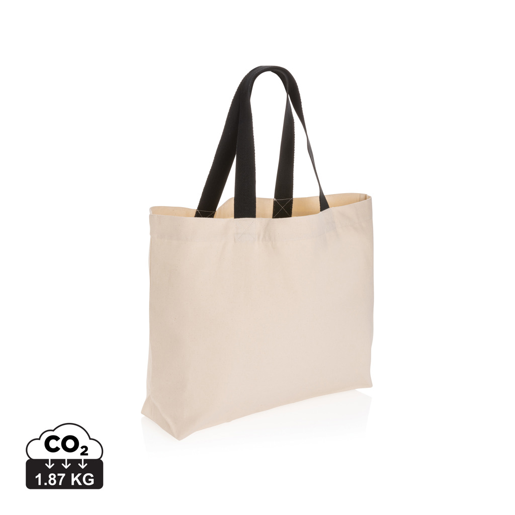 XD Collection Impact AWARE Tragetasche rCanvas 240 g/m² ungefärbt mit Logo-Veredelung XD Collection Impact AWARE Tragetasche rCanvas 240 g/m² ungefärbt mit Logo-Veredelung