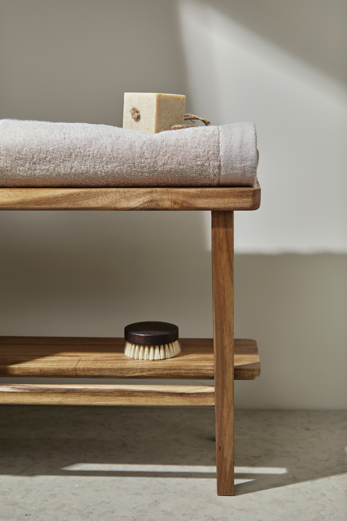 VINGA Birch Handtuch 70×140 cm, 450 g/m² aus Baumwolle und Lyocell — mit Stickerei veredelbar VINGA Birch Handtuch 70×140 cm, 450 g/m² aus Baumwolle und Lyocell — mit Stickerei veredelbar