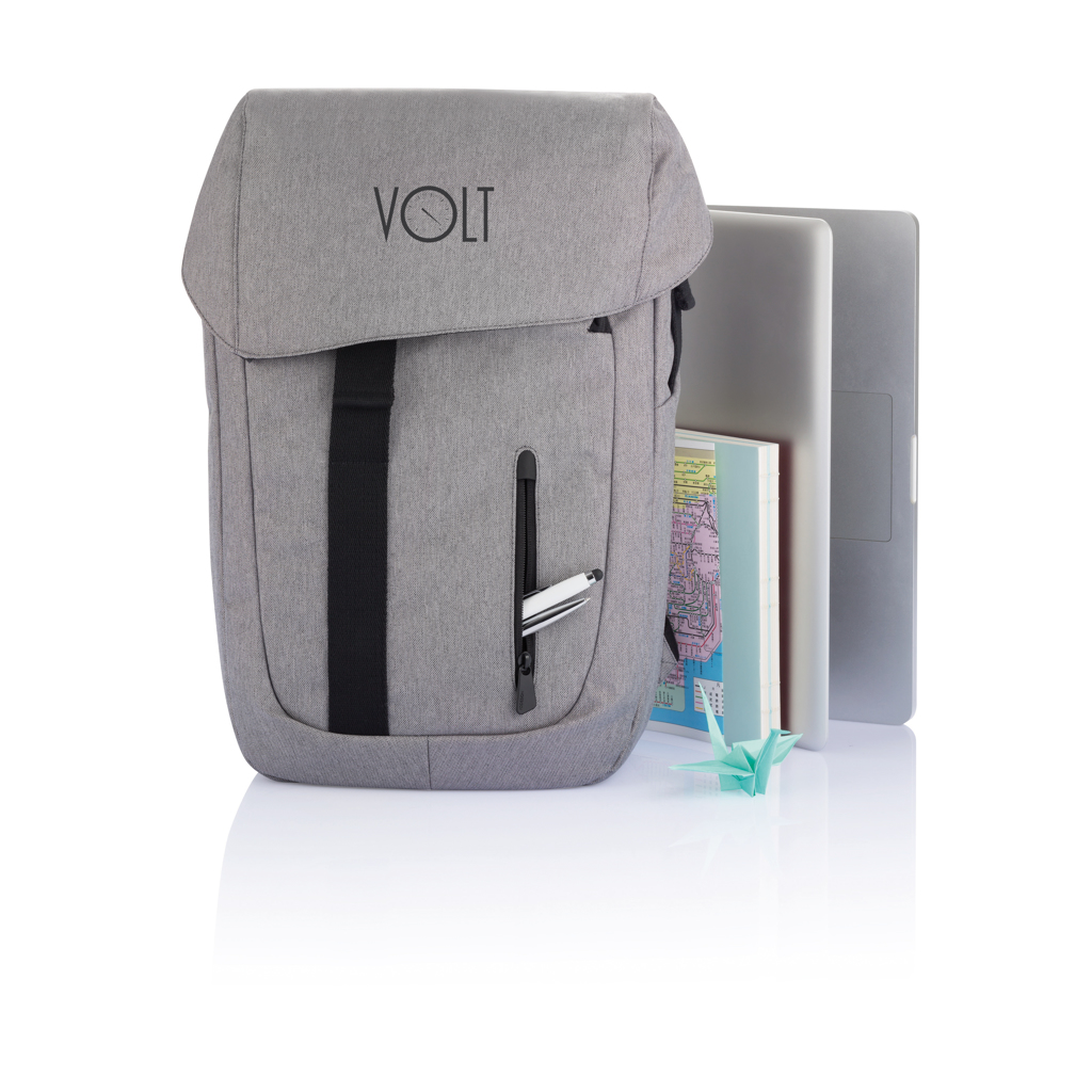 Osaka Business-Rucksack aus recyceltem rPET Grau