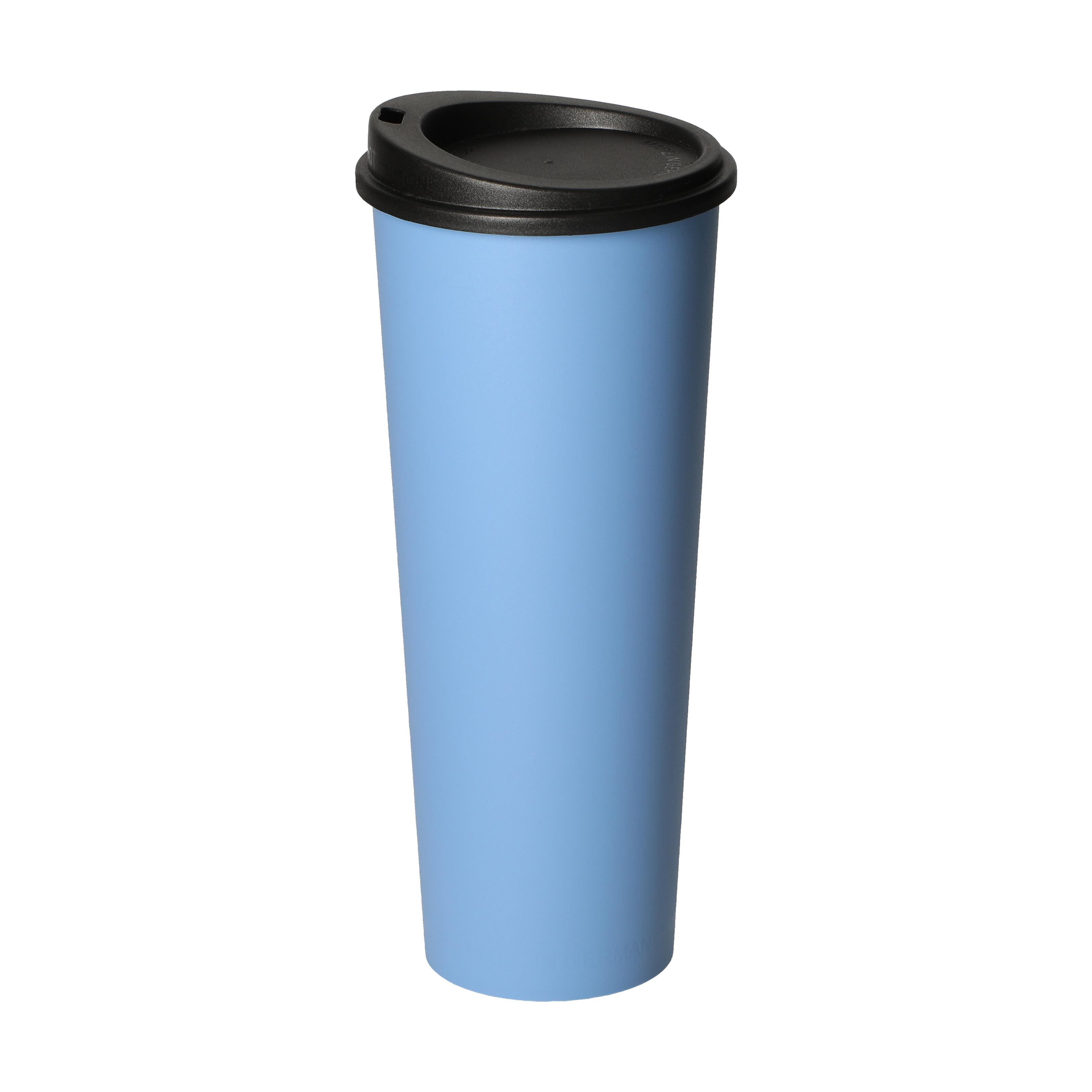 Kaffeebecher "ToGo", 0,5 l – behagliches blau Kaffeebecher "ToGo", 0,5 l – behagliches blau
