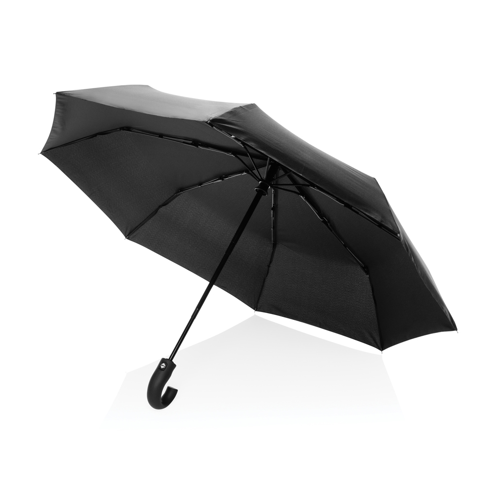 XD Xclusive KENTO URBAN 21'' Automatik-Taschenschirm aus RPET mit AWARE™ – bedruckbar