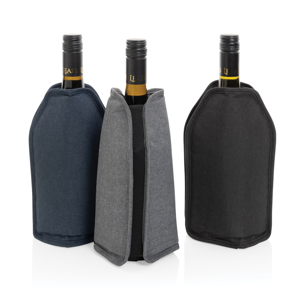 Vino AWARE rPET Weinkühler-Sleeve mit Logodruck Vino AWARE rPET Weinkühler-Sleeve mit Logodruck
