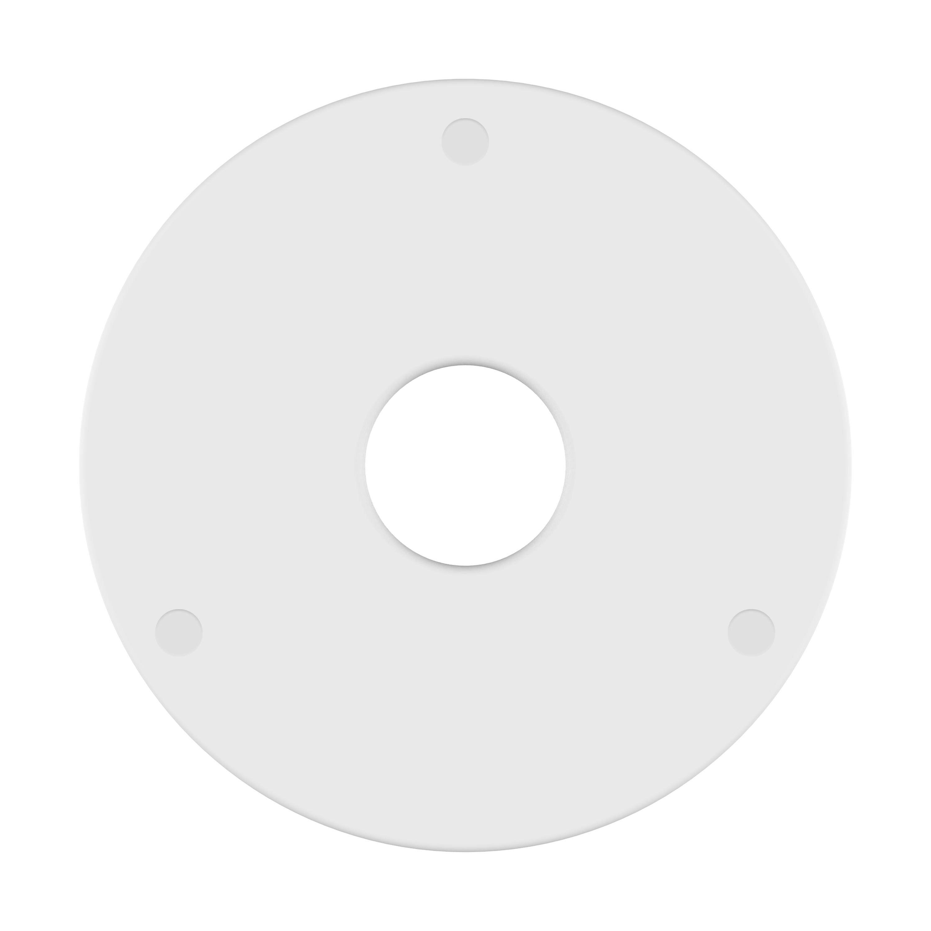 Einkaufswagenchip "1 Euro" – TopView_Weiss_2 Einkaufswagenchip "1 Euro"