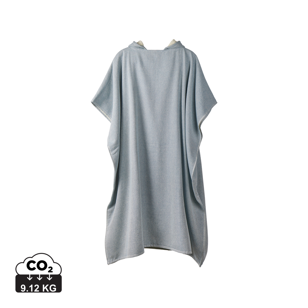 VINGA Tolo Hamam Frottee Strandponcho gelb, 100 × 95 cm, OEKO-TEX VINGA Tolo Hamam Frottee Strandponcho gelb, 100 × 95 cm, OEKO-TEX