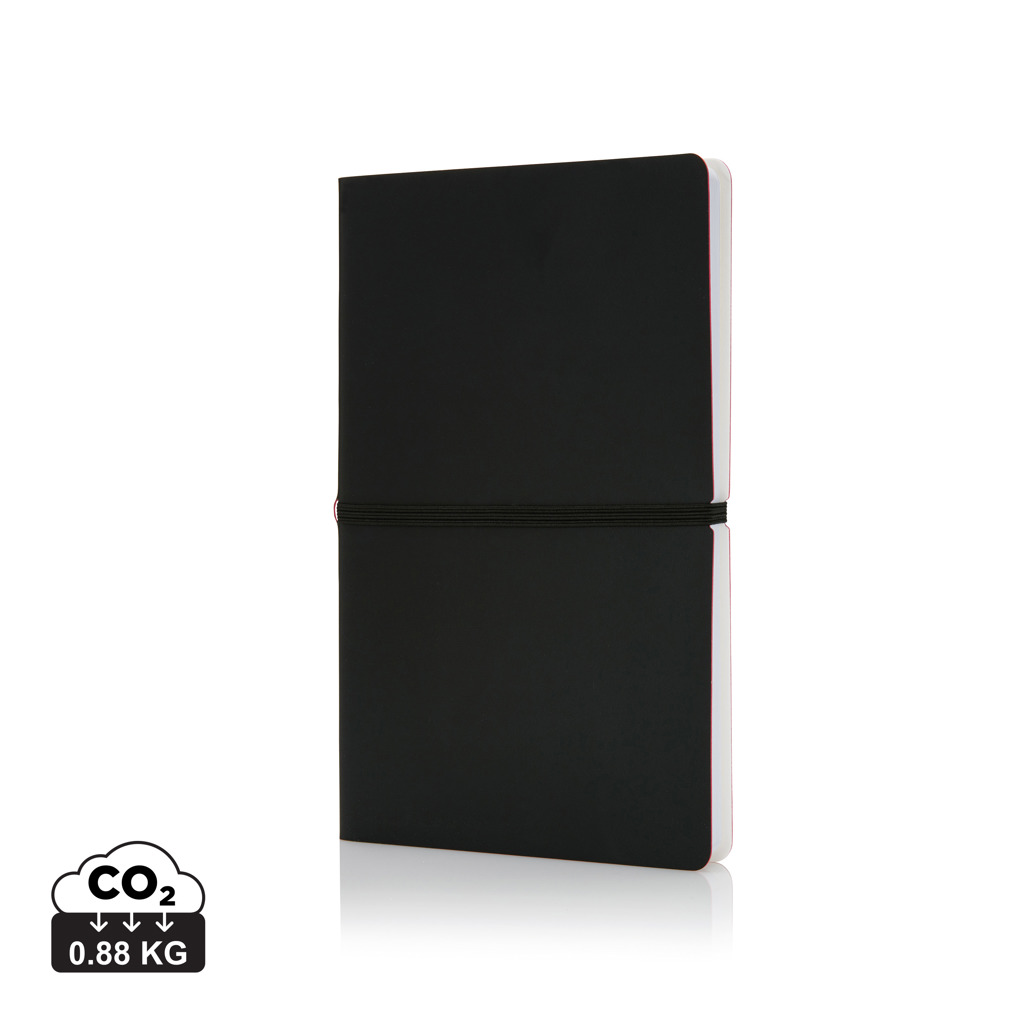 XD Collection Deluxe Softcover Notizbuch A5 schwarz – 192 linierte Seiten, FSC-Mix, bedruckbar XD Collection Deluxe Softcover Notizbuch A5 schwarz – 192 linierte Seiten, FSC-Mix, bedruckbar