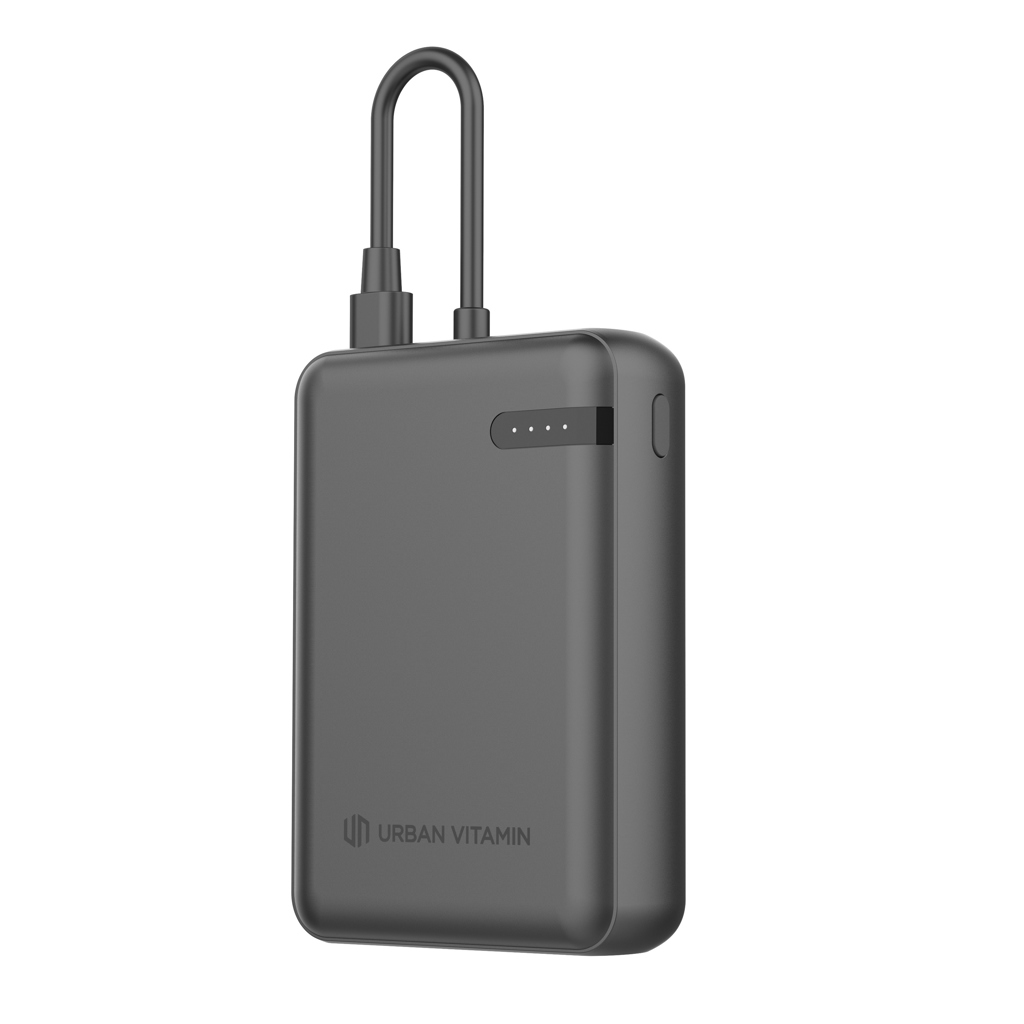 RCS-zertifizierte 10.000mAh Powerbank 20W PD – schwarz RCS-zertifizierte 10.000mAh Powerbank 20W PD – schwarz