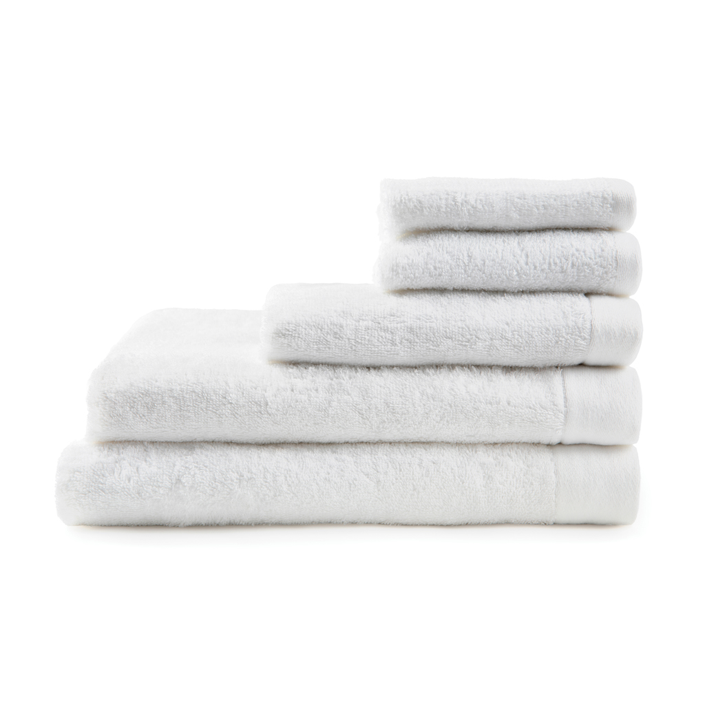 VINGA Birch Handtuch 40x70 cm, 450 g/m² aus Baumwolle und Lyocell, bestickbar
