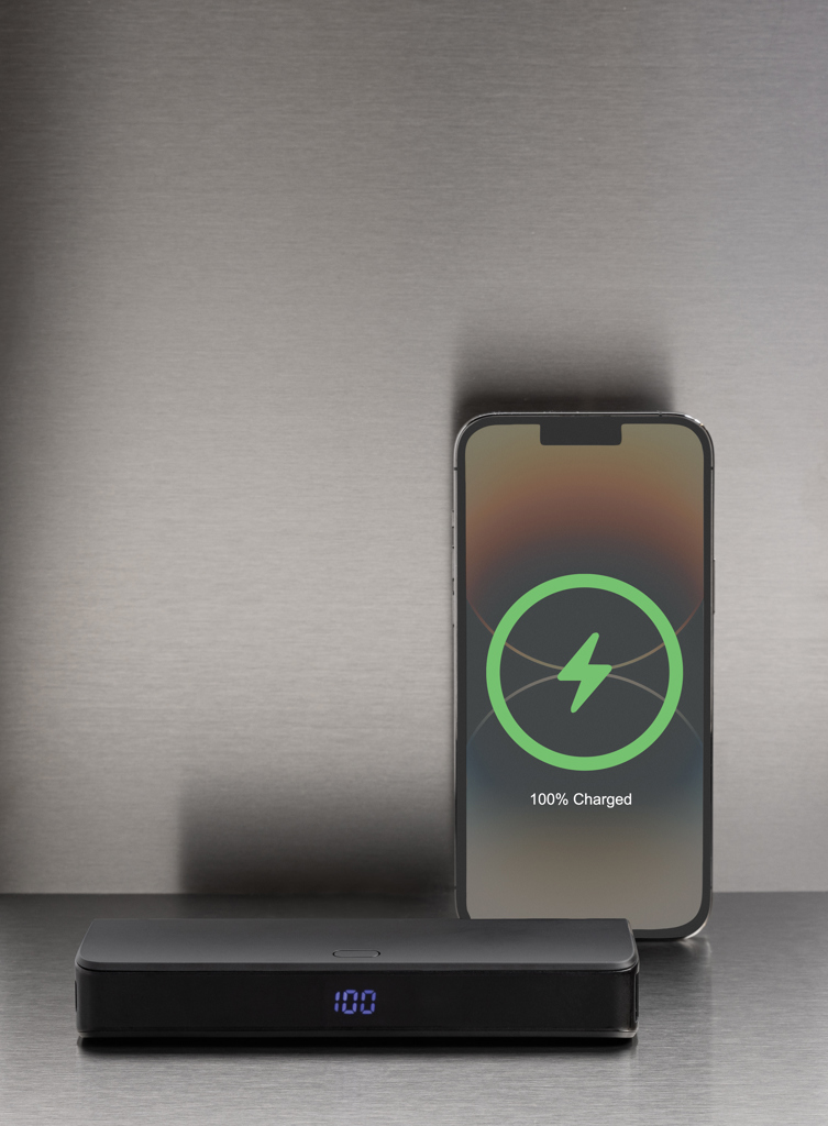FlashCharge Powerbank 20000mAh RCS rPlastik – Kompaktes Werbegeschenk mit Logo