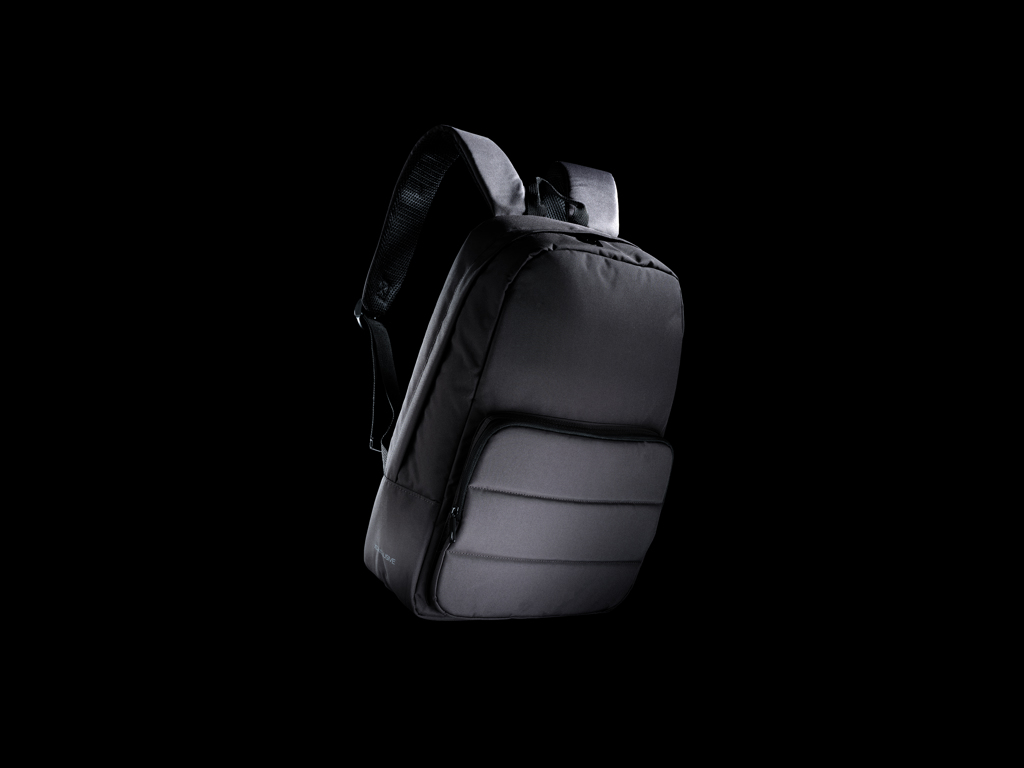 Impact AWARE RPET Basic Laptop-Rucksack 15,6 Zoll mit Logo bedrucken