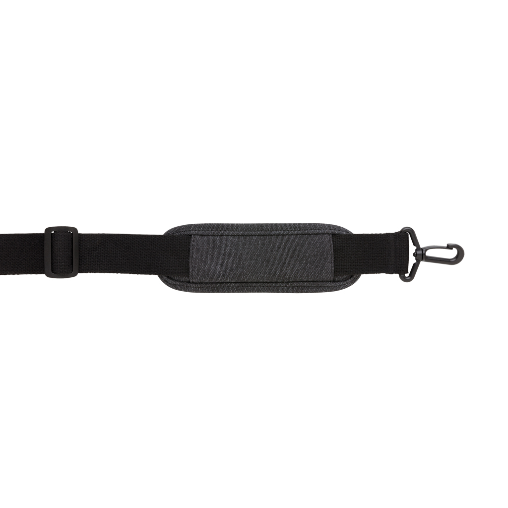 PVC-freie Canvas-Reisetasche Business - schwarz