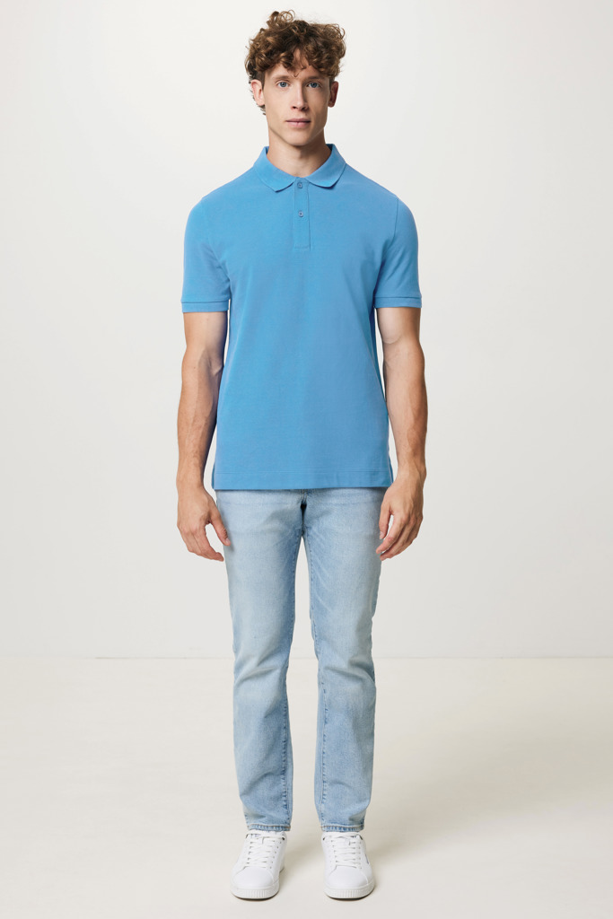 iqoniq Yosemite Polo · 50 % Recycling-Baumwolle · 220 g/m² · besticken & bedrucken