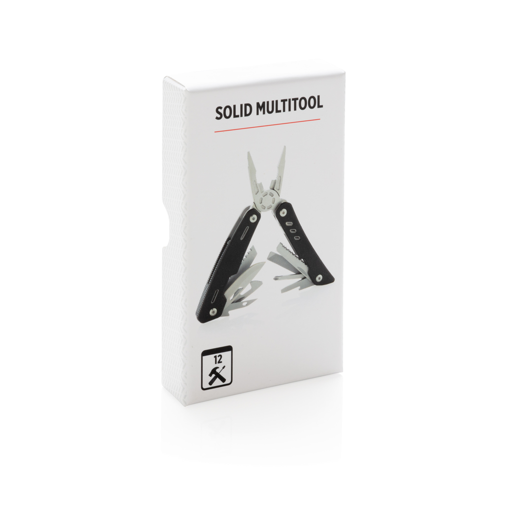 Solid Multitool 12-in-1 mit Aluminium-Case, XD Collection