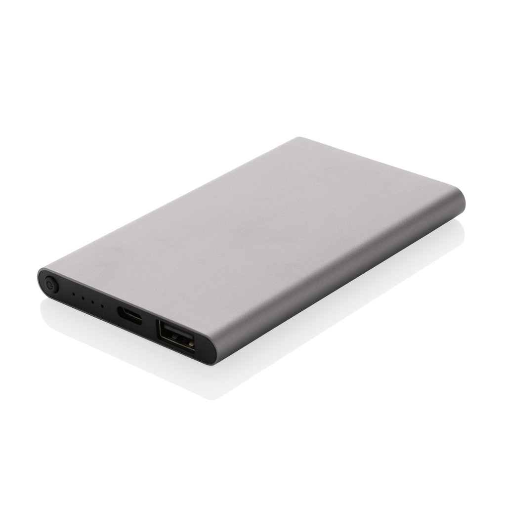 Powerbank 4000mAh RCS-Aluminium – Innovatives Event-Gadget mit Logo Powerbank 4000mAh RCS-Aluminium – Innovatives Event-Gadget mit Logo