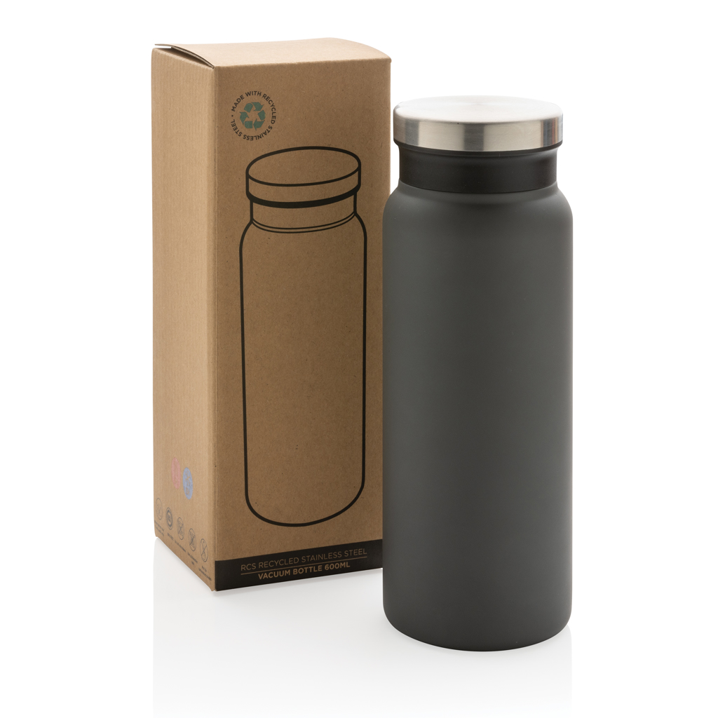 XD Collection RCS Vakuumflasche 600 ml aus recyceltem Edelstahl XD Collection RCS Vakuumflasche 600 ml aus recyceltem Edelstahl